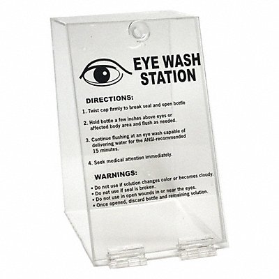 Single Use Eyewash Bottles and Stations